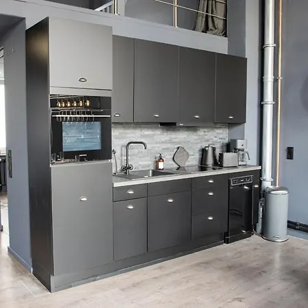 公寓 Industrial Loft 1904 - Free Parking - Netflix -